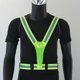 thumbnail image 2 of Chaleco luminoso de fibra óptica Usb, traje de seguridad luminoso Led, chaleco elástico reflectante para deportes de ciclismo al aire libre, 2 of 3