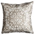 thumbnail image 3 of Fab Habitat Indoor/Outdoor Throw Pillow Made from Recycled Polyester Yarn - Double Sided, Stain Resistant, Machine Washable - Medallion - Patio, Deck, Porch, Living Room - Arley Khaki (20" x 20"), 3 of 7
