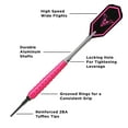 thumbnail image 2 of Viper V Glo Soft Tip Dart Set, 18 Grams, Pink, 2 of 7