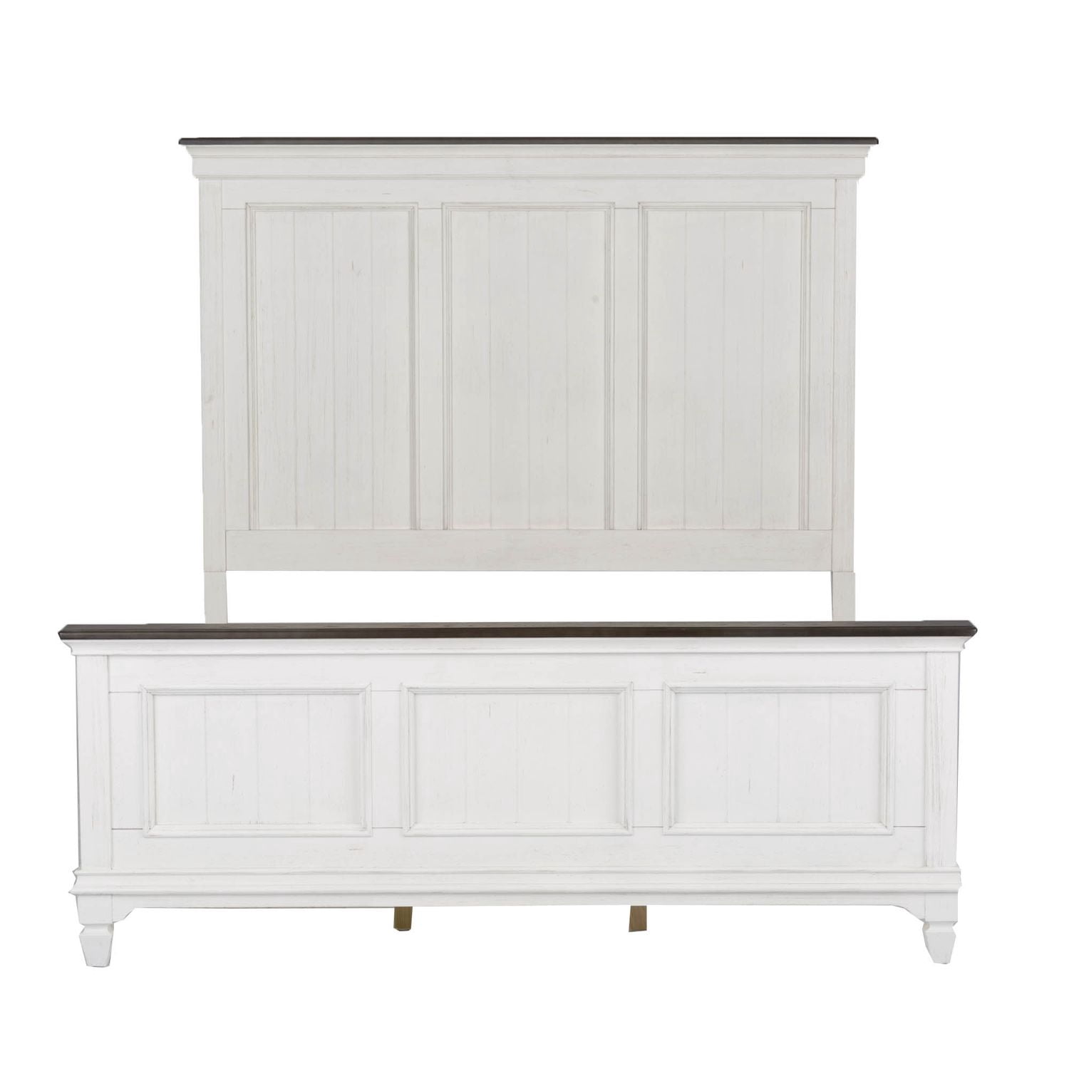 Liberty Furniture Allyson Park California King Bed Dresser & Mirror Nightstand