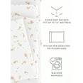 thumbnail image 5 of Ultra Soft & Breathable Wrinkle Free Bed Sheets Set - Floral Pink Farmhouse Patterned for Twin Size Bedding by Comfort Canopy, 5 of 11