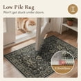 thumbnail image 6 of KUETH Modern 5x7 Area Rugs for Living Room, Non Slip Machine Washable Retro Rugs, Low Pile Chenille Print Rug for Bedroom, Dining Room, Home Office, 6 of 10