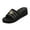 Gold_012, variant on Domuza Women’s Rhinestone Strip & Gold Heart Decor Wedge Slide Sandals, Ribbed Fabric Wide Strap Open Toe Platform Slip On Summer Casual Slides Silver 9(EU-42)