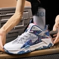thumbnail image 6 of Unisex Low-Top Basketball Shoes Breathable Knit Upper Cushioned Grippy Rubber Outsole, 6 of 8