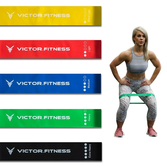 Victor.Fitness REXbands - REX "Recovery with Elastic eXercise" - Loop bands help you recover from injuries and regain strength