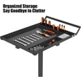 thumbnail image 3 of Bingirl Towallmark Table Mobile à Roulettes pour Outils - Hauteur Réglable, Roues, Capacité de 300 Lb, 29x20x34 Po, Noir pour Garage et Atelier, 3 of 6