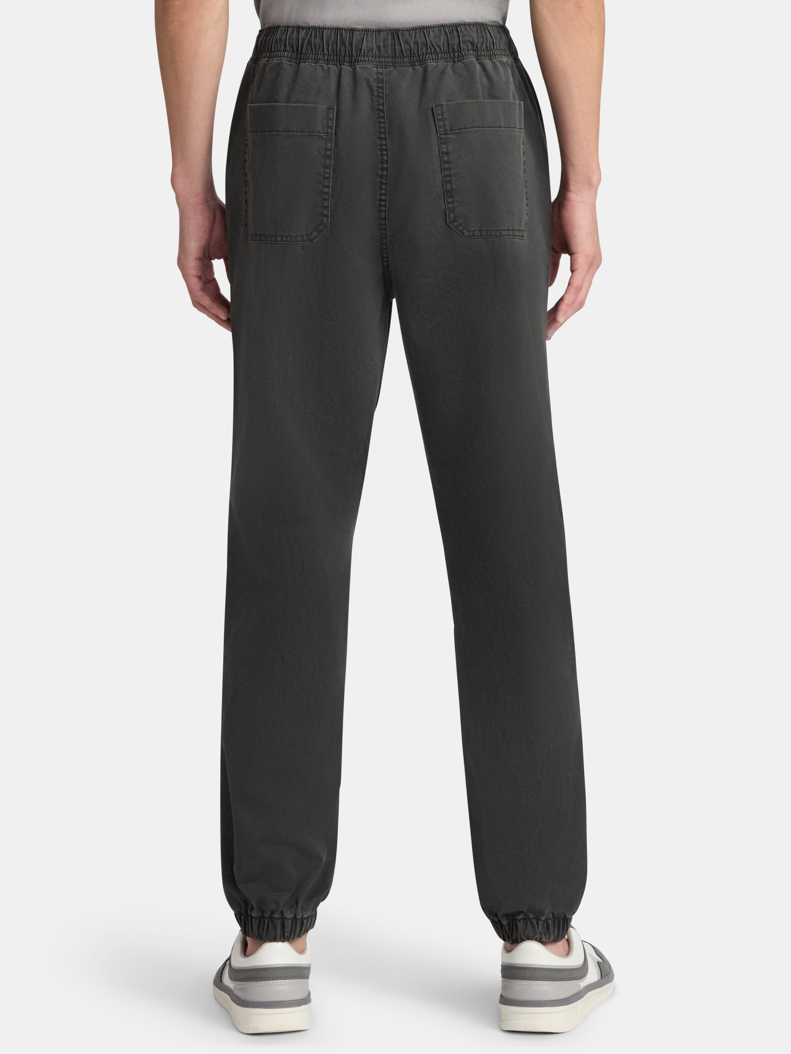 No Boundaries Twill Jogger Pants, Men's XS-5XL