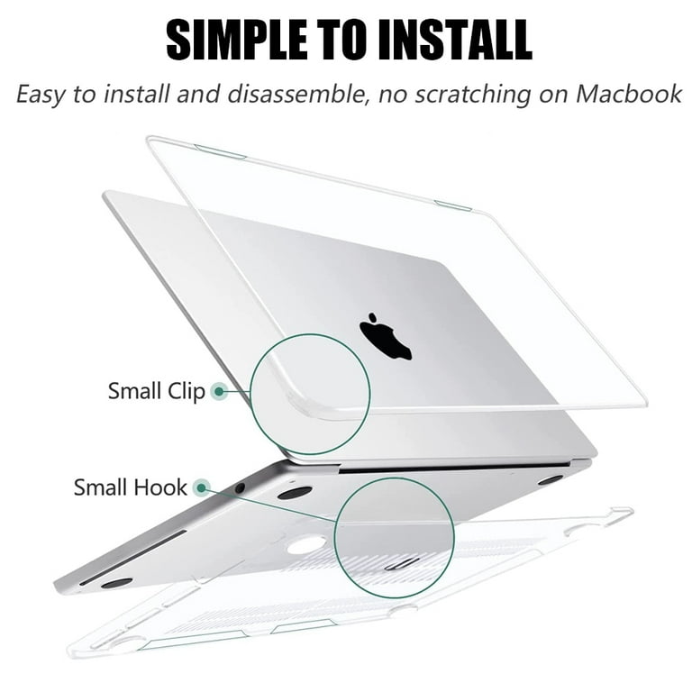 iClover MacBook Air 13.6 inch Case 2022-2024, A3113 M3 A2681 iClover MacBook Air 13.6 inch Case 2022-2024, A3113 M3 A2681