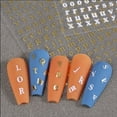 thumbnail image 4 of Nail Accessories 3D Letter Nail Stickers Self Decoration for Designs, 4 of 6