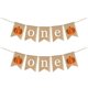 thumbnail image 4 of Pumpkin Pattern 2Pcs Swallow Tail Flag Banner Props Ideal For Thanksgiving Party Decoration, 4 of 4