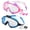 Black & Gradient Black, variant on 2-Pack Wide View Anti-Fog Swim Goggles, UV-Protected No-Leaking Swimming Glasses with Earplugs for Adults, Men, Women & Kids