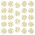 thumbnail image 2 of Rongfmy Cartes Rondes en Bois Vierges pour Tissage DIY 24 Pcs, 2 of 9