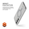 thumbnail image 6 of UAG Samsung Galaxy S25 Plus Case 6.7" Plyo Pro - Compatible with Magnetic Charging Transparent Rugged Military Drop Tested Protective Cover, Ice/Silver, 6 of 9