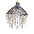 thumbnail image 2 of Acrylic Chandelier Shade, Ceiling Chandelier Lampshade with Acrylic Jewel Drops, A, 2 of 9