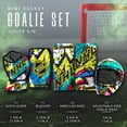 thumbnail image 2 of Set de portero de hockey juvenil Franklin Sports Graffiti Pads, 2 of 8