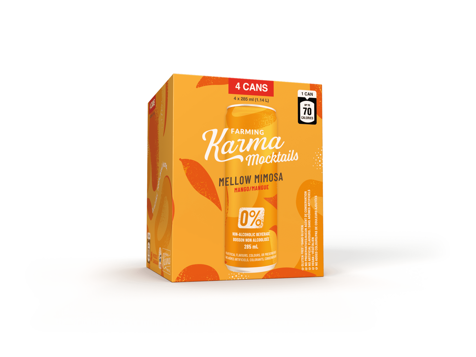 Mocktail Mimosa Doux 0 % Alc 4x285 ml