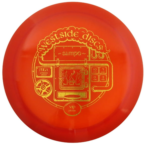 Westside Discs VIP Sampo 173-176g Fairway Driver Golf Disc [Colors may vary] - 173-176g