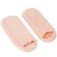 thumbnail image 4 of Gel Socks, Repairing Rough Skin Moisturizing Socks One Piece Design Comfortable Reusable  For Home Orange, 4 of 8