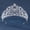A, variant on 1pc, crystal crown, specially designed for women, with crystal bubble tiara, suitable for brides, queens and princesses, perfect choice for bridal weddings, proms and birthday celebrations