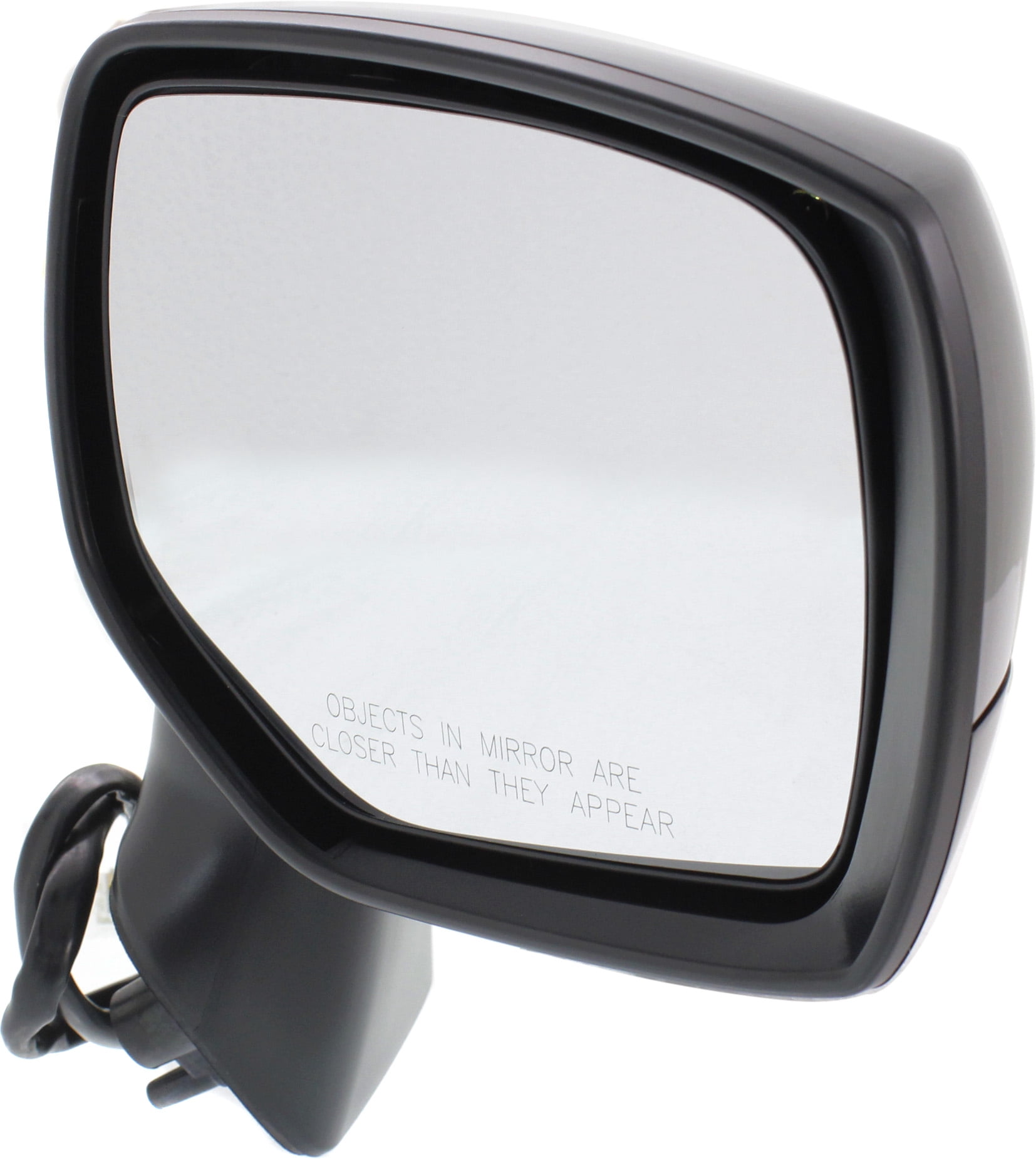 Mirror Compatible With 2014-2018 Subaru Forester Right Passenger Side 1 Paintable and Textured Black Cap Kool-Vue