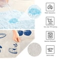 thumbnail image 6 of IAUYY 24x16 Inch Bath Mat Thick Soft Plush Shower Mat TPR Backing Material Non Slip Bath Mats for Bathroom for Tub Shower Hotel Hand-drawn Blue Fruits, 6 of 9
