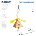 thumbnail image 2 of Juguete para pájaros Prevue Pet Products Plucky Pyramid Playfuls 60244, 2 of 7