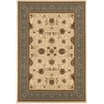 thumbnail image 2 of Rug Branch Majestic Collection Traditional Doormat Area Rug Entrance Floor Mat (2x5 feet) - 2'3" x 5', Cream Blue, 2 of 5