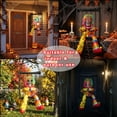 thumbnail image 4 of Magotan Screaming Animated Halloween Decorations, Outdoor Indoor Hanging Spooky Halloween Decoration, Scary Skull Cage with Motion Sensor, 4 of 7