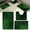 Blackish Green, variant on 3Pcs Bath Rugs Leaf Bath Mat Set Non-Slip Strong Water Absorbent Bathroom Rugs Polyester Fabric Machine Washable Bathroom Carpet Bathroom Mat Toilet Mat Bath Mats for Bathroom(Blackish Green)