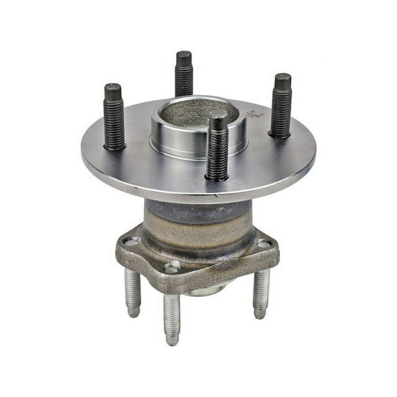 Rear Wheel Bearing Hub Assembly - 4-Stud Hub - Compatible with 2003 - 2007 Saturn Ion with with Non-ABS Brakes 2004 2005 2006