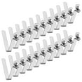 thumbnail image 1 of Uxcell Paquete de 20 Clips de Resorte de Acero en Forma de V de 4mmx26mm para Remo de Kayak, 1 of 1