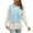 Light Blue, variant on Fengactive Sweater Vest for Women V Neck Sleeveless Knit Solid Casual Ribbed Preppy Pullover Tops