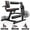 Black, variant on 4 IN 1 Leg Extension Curl Machine - Adjustable Leg Curl Machine with 700lbs Capacity (Red)