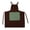 Coffee, variant on ANXPTIME Fashion Clean Color Apron With Detachable Towel For Cooking Baking Kitchen Use