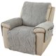 thumbnail image 1 of Funda para sillón reclinable acolchada de terciopelo con hojas de palma, antideslizante, súper suave, con correas elásticas, 1 of 5