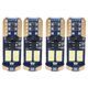 thumbnail image 2 of T10 168 Led Car Bulb - Safego 4pcs 194 W5W 12-SMD 3030 Chipset LED Bulbs Canbus for Car Interior Dome Map Door Courtesy License Plate Lights White CB, 2 of 5