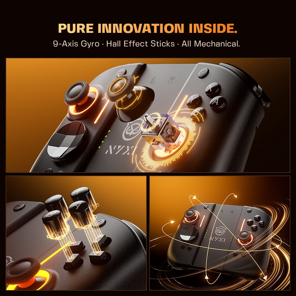 NYXI Hyperion 3 Wireless Magnetic Joypad with Hall Effect Joystick