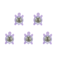 thumbnail image 1 of Catnip Toys Giratorio Gato Pared Stick-On Ball Suministros para () Púrpura, 1 of 5
