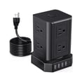 thumbnail image 1 of Regleta Multicontacto Tipo Torre D/8 Salidas Y 4 Puertos Usb, 1 of 6