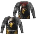 thumbnail image 1 of Mortal Kombat X - Finish Him (Front/Back Print) - Regular Fit Long Sleeve Shirt - Medium, 1 of 2