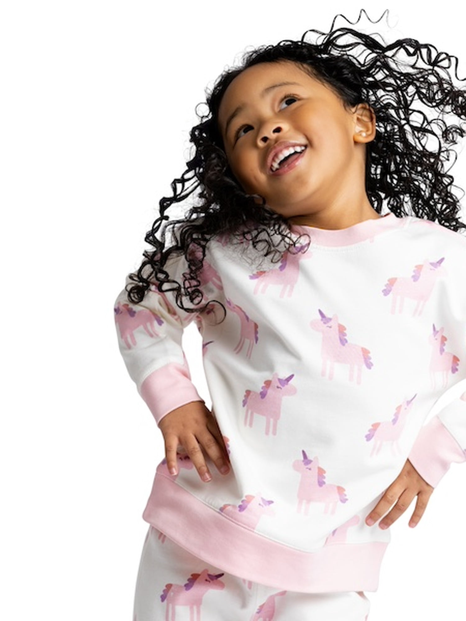 M+A by Monica + Andy, Organic Cotton Sporty Sweatsuit, Sizes 12-18M - 5T