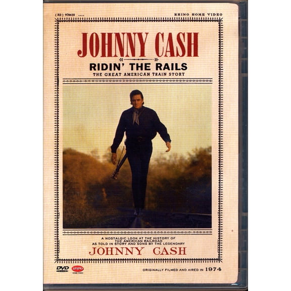 Johnny Cash - Ridin' the Rails: The Great American Train Story DVD