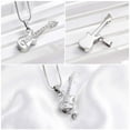 thumbnail image 4 of Personalize Cremation Jewelry for Ashes Pendant Musical Instrument Cremation Necklace for Women&Men Guitar Urn Necklace for Ashes Keepsake Memorial Urn Necklace, 4 of 7