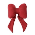 thumbnail image 4 of Linen Linen Bow Car Headrest Streamer Ribbon Bow Car Adults Pillow Neck, 4 of 8