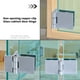 thumbnail image 5 of Bisagra de puerta de cristal Bewildely para Hotel de oficina 2 piezas, 5 of 6