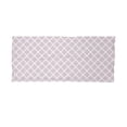 thumbnail image 2 of Ethnic Neck Gaiter, Baroque Antique Ornament, Unisex, Pale Rose and White, by Ambesonne, 2 of 3