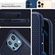 thumbnail image 3 of Funda Spigen Liquid Air para iPhone 12/iPhone 12 Pro, color azul marino, 3 of 7