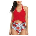 thumbnail image 1 of Traje de baño de una pieza HUOGUO, traje de baño sexy de pecho alto para mujer, 1 of 5