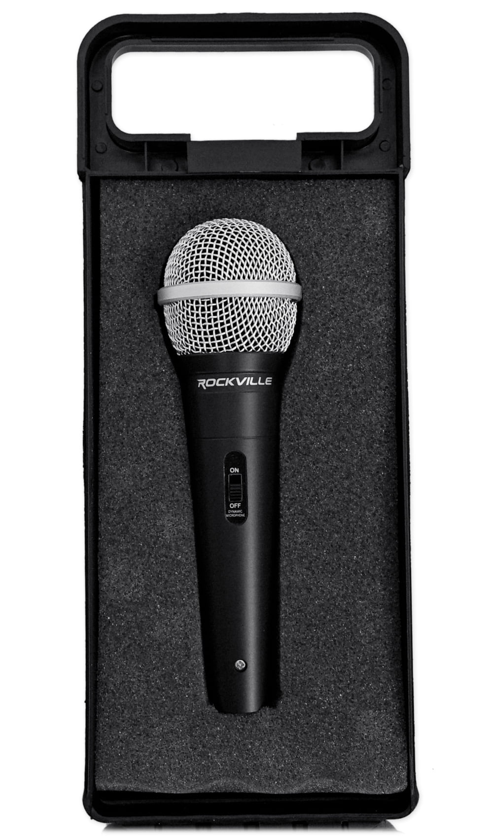 (3) Rockville RMC-XLR Metal Handheld Wired Microphones+(3) 100% OFC XLR Cables