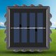 thumbnail image 4 of Lámpara decorativa de jardín 600mAh Cube Porche Light Patio Garden Decor (Warm 16LED), 4 of 8